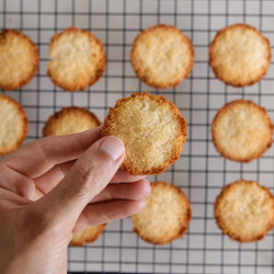 2-ingredient Coconut Cookies Recipe