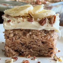 Banana Bread Crazy Cake (no Eggs, Milk Or Butter)