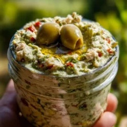 Feta &amp; Green Olive Spread