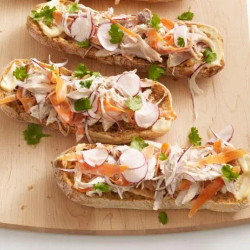 Open-face Sandwiches With Vietnamese Chicken Salad
