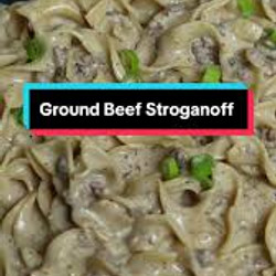Ground Beef Stroganoff (Holmes Cooking Version)
