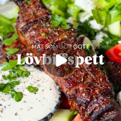 Lövbiffspett Med Bacon