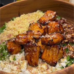 Maple Glazed Salmon Bowl