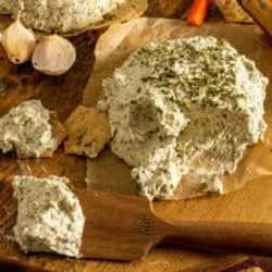 Easy Garlic Herb Vegan Cheese Spread