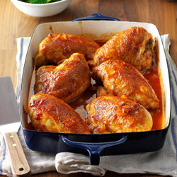 Baked Barbecue Chicken Breast