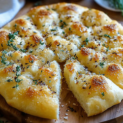 Garlic Parmesan Focaccia Bread: Easy To Make At Home!
