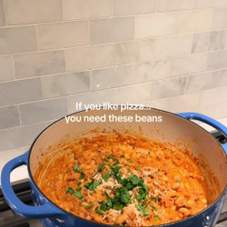 Creamy Pizza Beans