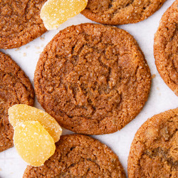 Triple Ginger Molasses Cookies