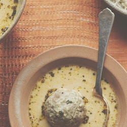 Ghushtaba - Pounded Mutton Meatballs In A Yoghurt Gravy