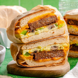 Freezer Breakfast Sandwiches (vegetarian)