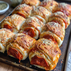 Pepperoni Pizza Rolls