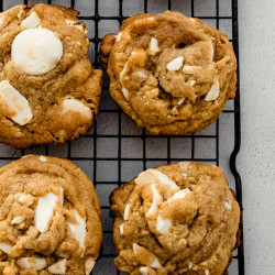 Miso White Chocolate Cookies