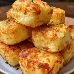 Leftover mashed potatoes cheese puffs
