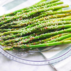 Grilled Soy-sesame Asparagus
