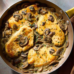 Chicken And Mushroom Fricassee