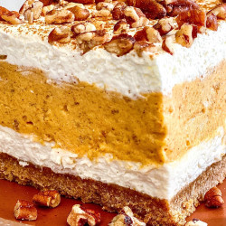 No-bake Pumpkin Delight