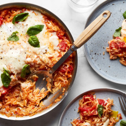One-skillet Orzo With Tomatoes And Eggs