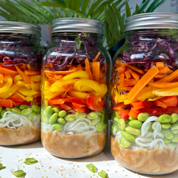 Rainbow Noodle Salad