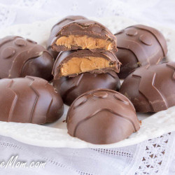 Sugar Free Chocolate Peanut Butter Easter Eggs