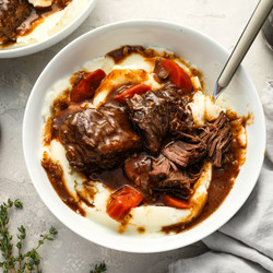 Red Wine Braised Short Ribs