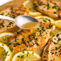 Chicken In White Wine Lemon Butter Sauce