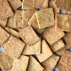 Cheesy Weed Crackers (keto, Gluten-free)