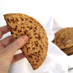 Keto Flax Meal And Pea Protein Tortilla Wraps