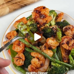 10-minute Shrimp &amp; Veggie Dinner