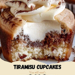 Tiramisu Cupcakes