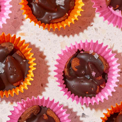 Dark Chocolate Almond Clusters