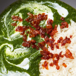 Dahi Dal (yogurt Lentil Curry With Spinach)
