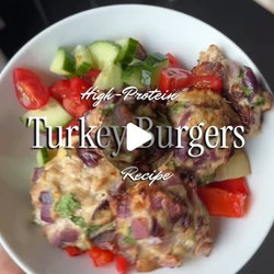 Juicy High-protein Turkey Burgers