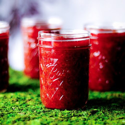 Strawberry Rhubarb Jam Recipe {no Pectin}