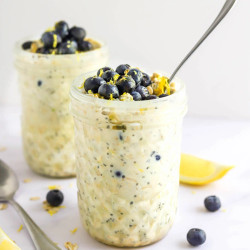 Blueberry Lemon Overnight Oats