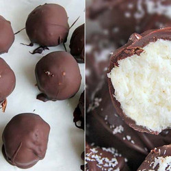 Chocolate Coconut Cream Truffles