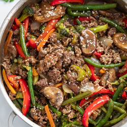 Ground Beef Stir Fry