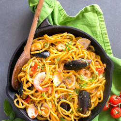 Quick Seafood Pasta