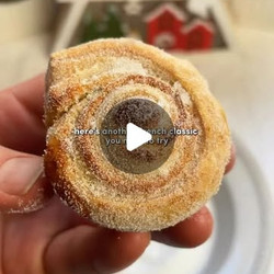 Mini Almond Buns (cruffins)