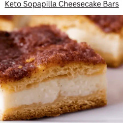 Keto Sopapilla Cheesecake Bars