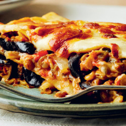 Sebzeli, Mercimekli Lazanya (Lentil Lasagna)