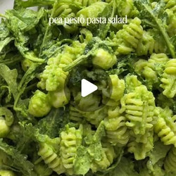 Pea Pesto Pasta Salad