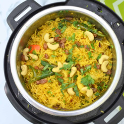 Instant-pot Vegetable Biryani