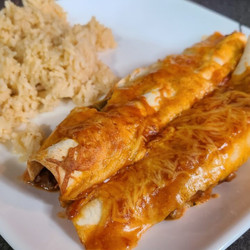 5-ingredient Beef Enchiladas