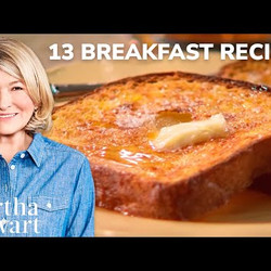 Martha Stewart's Best Breakfast Recipes