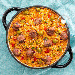 Locrio De Longaniza [recipe + Video] Rice With Dominican Sausage