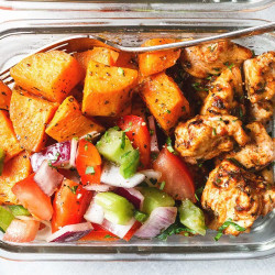 Roasted Chicken And Sweet Potato