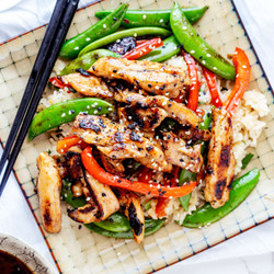 30-minute Blackstone Teriyaki Chicken Thighs