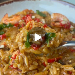 Tom Yum Orzo