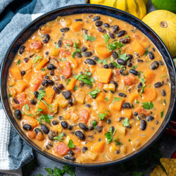Pumpkin Black Bean Soup