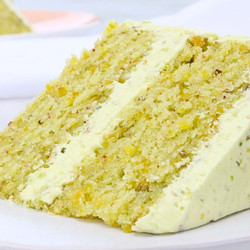 Mom’s Green Pistachio Cake